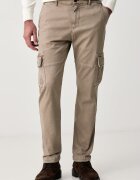 Aeronautica Militare pantaloni cargo pentru bărbați din bumbac cu elastan