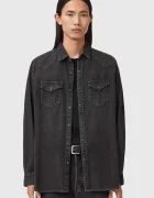 AllSaints cămașă jeans FENTON