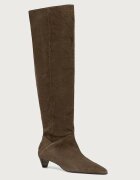 AllSaints cizme pentru femei din piele întoarsă Ortega Suede Boot