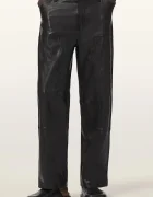 AllSaints pantaloni pentru bărbați din piele CARVER