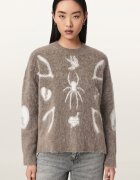 AllSaints pulover pentru femei cu lână CHARM
