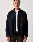 Armani Exchange cămașă pentru bărbați din denim