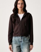Armani Exchange hanorac cu glugă pentru femei cu bumbac