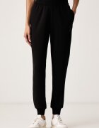 Armani Exchange pantaloni de trening pentru femei cu vâscoză