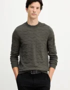 Armani Exchange pulover din amestec de lână