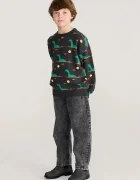 Bobo Choses pulover pentru copii din bumbac Lake Monster