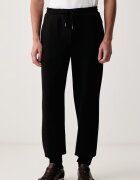 BOSS Green pantaloni de trening pentru bărbați cu bumbac BOSS x Porsche