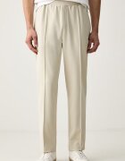 BOSS Green pantaloni de trening pentru bărbați cu bumbac JT_Network Tapered