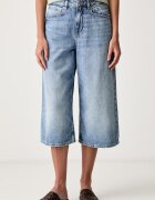 BOSS Orange blugi wide leg pentru femei C_EMMA C