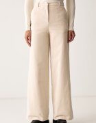 Colmar pantaloni wide leg pentru femei din bumbac cu elastan
