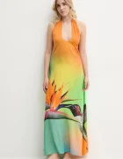 Desigual rochie de plaja COLIBRÍ DRESS