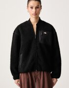 Dickies hanorac cu fermoar pentru femei din polar