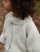 Donsje cardigan pentru copii cu amestec de lână Rikkie Cardigan
