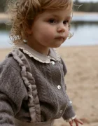Donsje cardigan pentru copii din lână merino Danik Merino Wool Cardigan