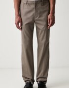 Emporio Armani pantaloni regular pentru bărbați din bumbac cu elastan