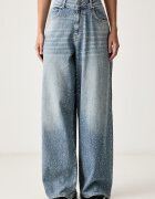 Essentiel Antwerp blugi straight pentru femei Kactus
