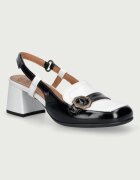 Fly London tocuri cu călcâiul deschis din piele PEMY456FLY