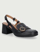 Fly London tocuri cu călcâiul deschis din piele PEMY456FLY