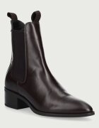 Gant ghete scurte cu toc pentru femei din piele St Broomly