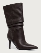 Guess botine cu toc înalt pentru femei din piele CARALEE