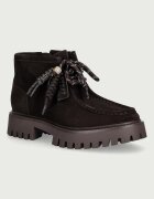 Guess botine pentru femei din piele întoarsă FARDINA
