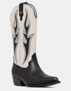 Guess cizme cowboy pentru femei din piele LARGENA