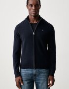Hackett London pulover cu fermoar pentru bărbați din lână