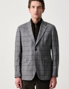 Hackett London sacou cu un singur rând de nasturi pentru bărbați cu lână