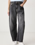 Haveone blugi relaxed fit pentru femei