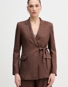 Hoss Intropia blazer din amestec de in