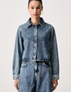 HUGO Blue cămașă de damă din denim Glamori_B