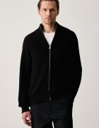 HUGO Blue cardigan pentru bărbați din bumbac Sonzie