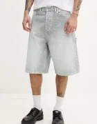 HUGO Blue pantaloni scurți jeans