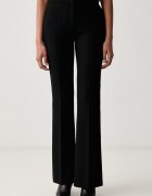 HUGO pantaloni de costum pentru femei cu vâscoză Himima