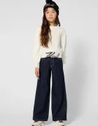 Karl Lagerfeld blugi wide leg pentru copii