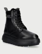 Karl Lagerfeld botine pentru femei din piele Katya