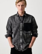 Karl Lagerfeld Jeans cămașă pentru bărbați din denim