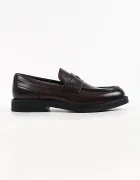 Karl Lagerfeld loafers slip-on pentru bărbați din piele Kai