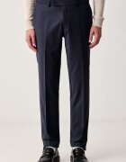 Karl Lagerfeld pantaloni de costum pentru bărbați cu lână