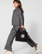 Karl Lagerfeld pantaloni pentru copii cu vâscoză
