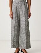 Karl Lagerfeld pantaloni straight pentru femei cu amestec de lână