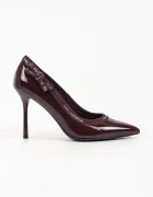 Karl Lagerfeld pantofi cu toc stiletto din piele Sarabande