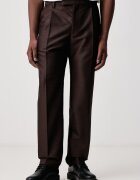 Kenzo pantaloni chinos pentru bărbați cu lână