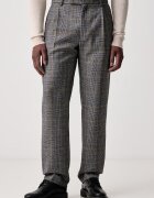 Kenzo pantaloni pentru bărbați din lână
