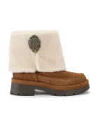 Kurt Geiger London botine pentru femei din piele întoarsă Blighty Cozy Ankle Boot