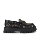 Kurt Geiger London mocasini pentru femei din piele Studded Chunky Loafer