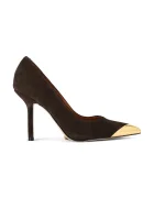 Kurt Geiger London pantofi cu toc stiletto din piele întoarsă Regent Point Court