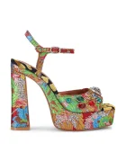 Kurt Geiger London sandale cu toc înalt Chelsea Platform Peep