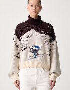 Lacoste pulover pentru femei cu lână