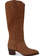 Lauren Ralph Lauren cizme pentru femei din piele întoarsă Harpher Tall